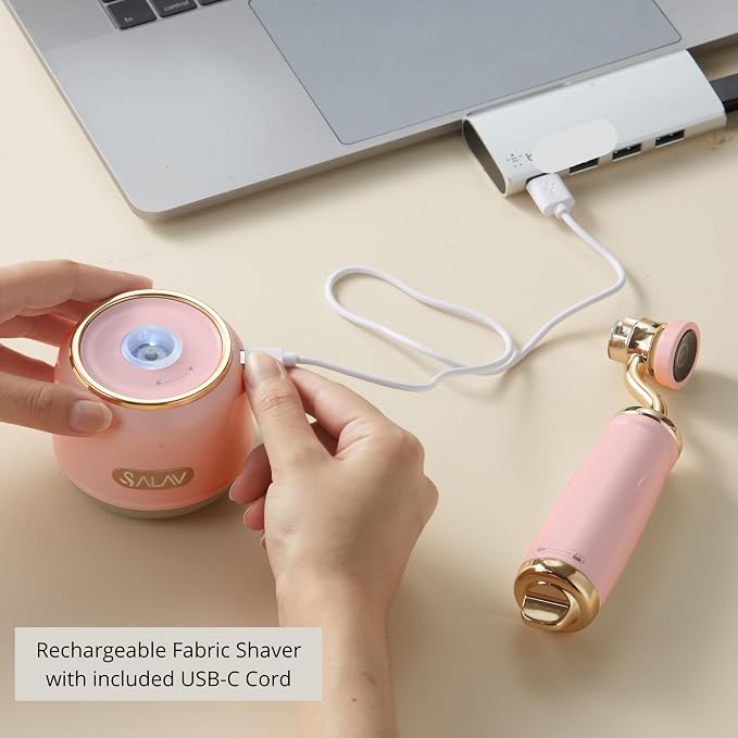 SALAV Retro Edition Rechargeable Fabric Shaver & Lint Roller - Image 4