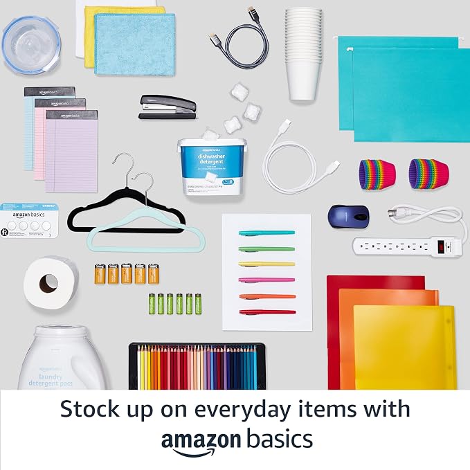 Amazon Basics Kids Space Saving Velvet Non-Slip Clothes Hangers - Image 6