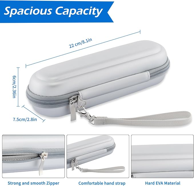 Toothbrush Travel Case for Oral B/Oral-B Pro 1000 1500 5000 7000 & Philips - Image 3