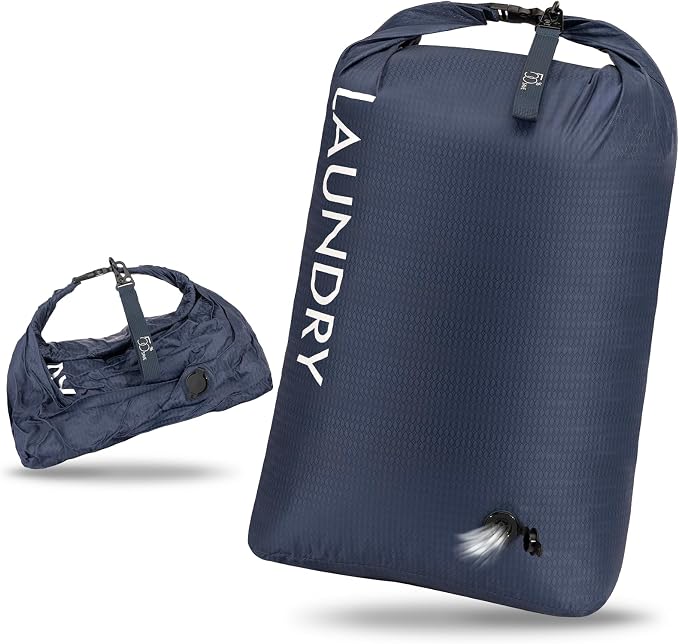 Travel Laundry Bag, Vacuum Compression Dirty Clothes Travel Bag by CANBOX