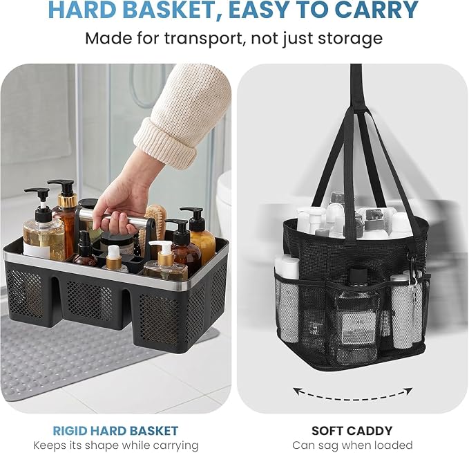 BYUNER Plastic Shower Caddy Dorm: Portable Cleaning & Shower Caddy - Image 9