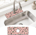 Halloween Kitchen Sink Splash Guard Faucet Mat, Farmhouse Sink Splash Guard by puwbnhj