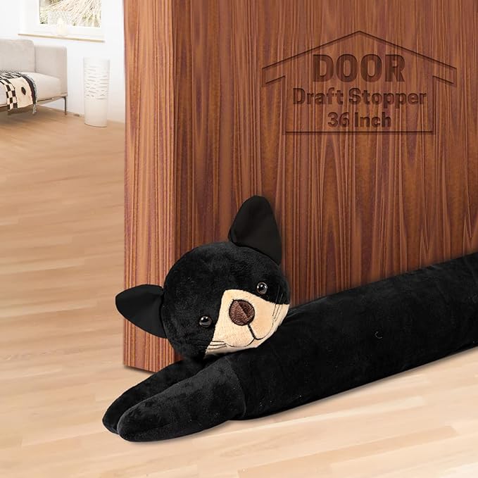 SWISSELITE 36 Inch Under Door Stopper, Decorative Door Noise Blocker | Weighted by SWISSELITE