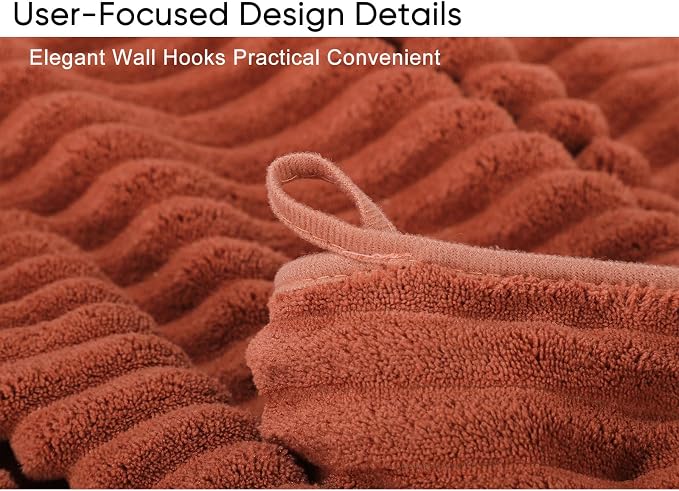 Luxury 3-Piece Quick-Dry Bath Towel Set – Ultra Soft Microfiber Towels | Hand - Image 6