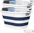 43L Collapsible Laundry Baskets plastic by OOAMBB