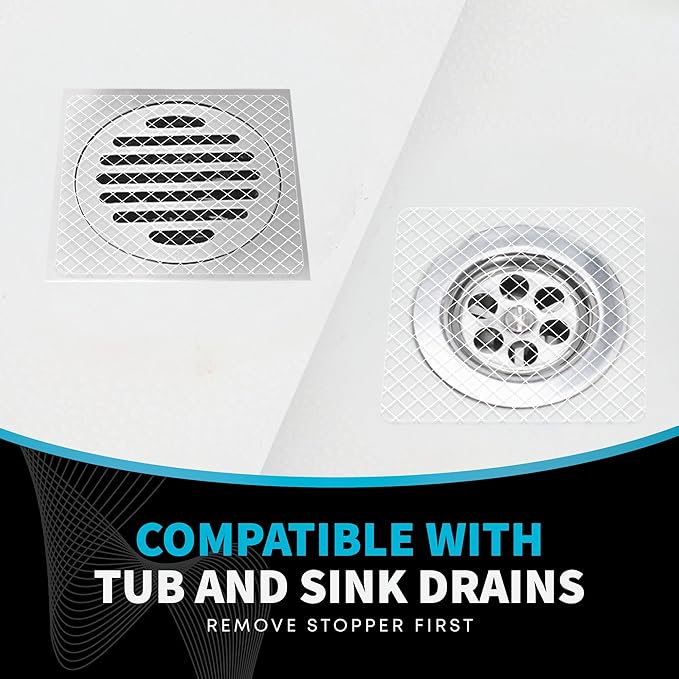 TubShroom 26 Pack Square Disposable Drain Cover - Image 5