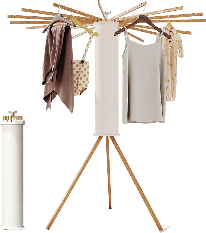 BOQORAD Clothes Drying Rack Foldable, Laundry Drying Rack, Drying Rack Clothing - Image 8