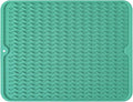 Silicone Dish Drying Mat, Non-Slip Easy Clean Sink Mat, Large Heat-resistant by MODENGKONGJIAN