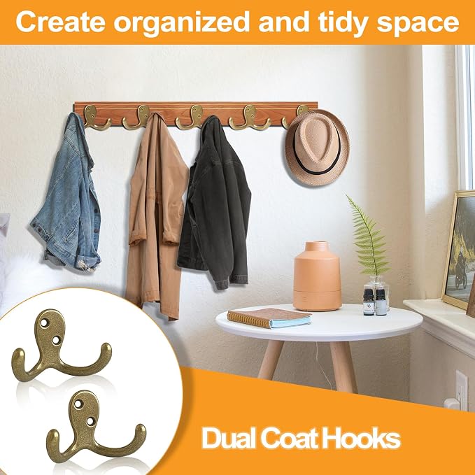 CBWLWJ 15 Pack Coat Hooks Wall Hooks - Image 4