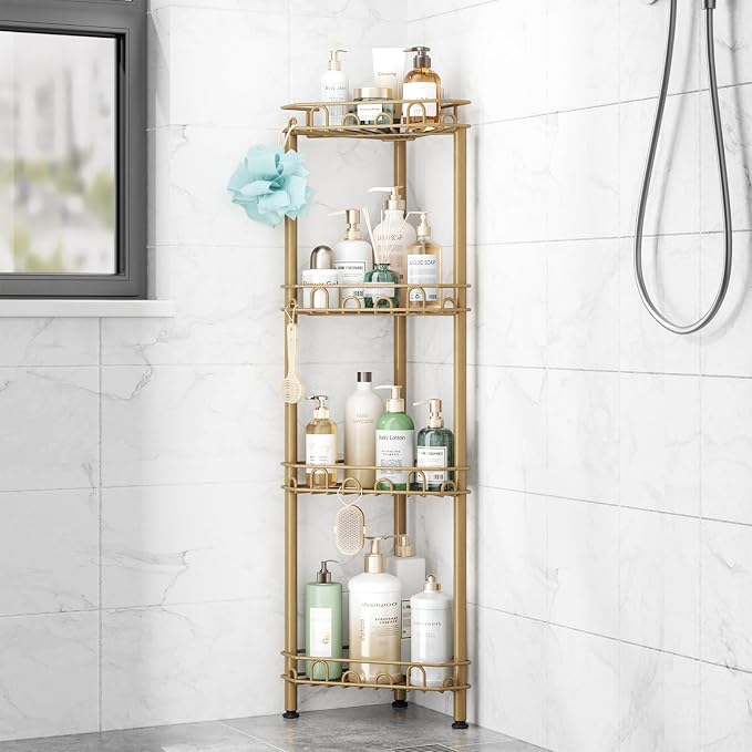 SWTYMIKI Standing Shower Caddy Corner by SwtyMiki-TidyHomeSweetLife