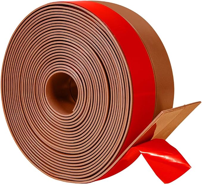 TORRAMI Wide Silicone Weather Stripping 3 inch Width 20 Feet Length, Draft by TORRAMI