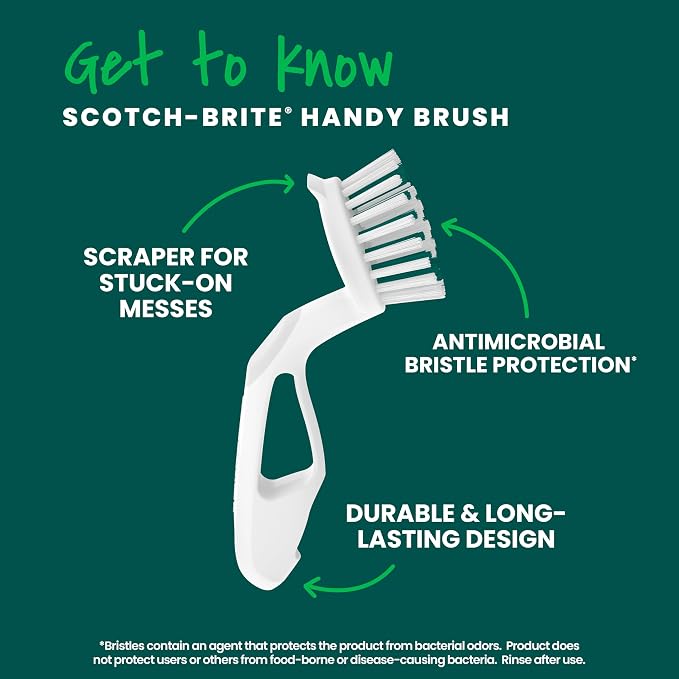Scotch-Brite Handy Brush, 1 Pack - Image 3