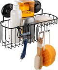 HASKO Shower Caddy Suction Cup, Shower Shelf by HASKOaccessories