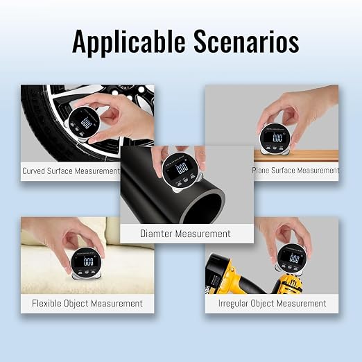 DZ Duozhan Small Digital Wheel Tape Measure LCD Display Inches Other Units - Image 5