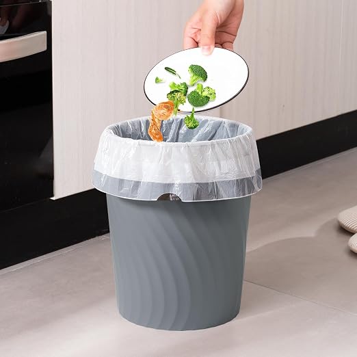 YGJT Small Trash Can, 3 Pack 1.8 Gallons Bathroom Trash Can - Image 4