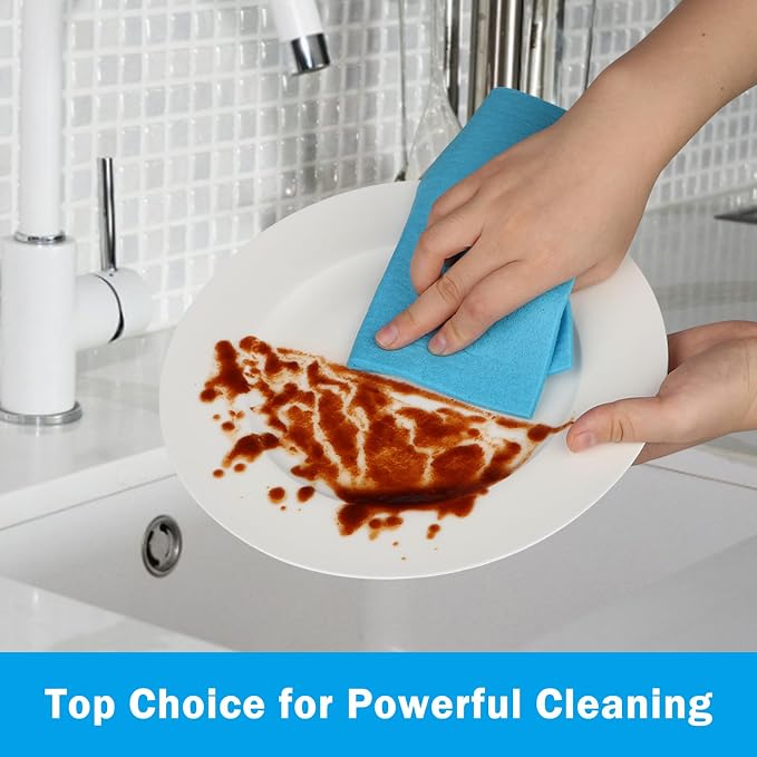 HOMEXCEL 50PK Swedish Dishcloths - Image 3