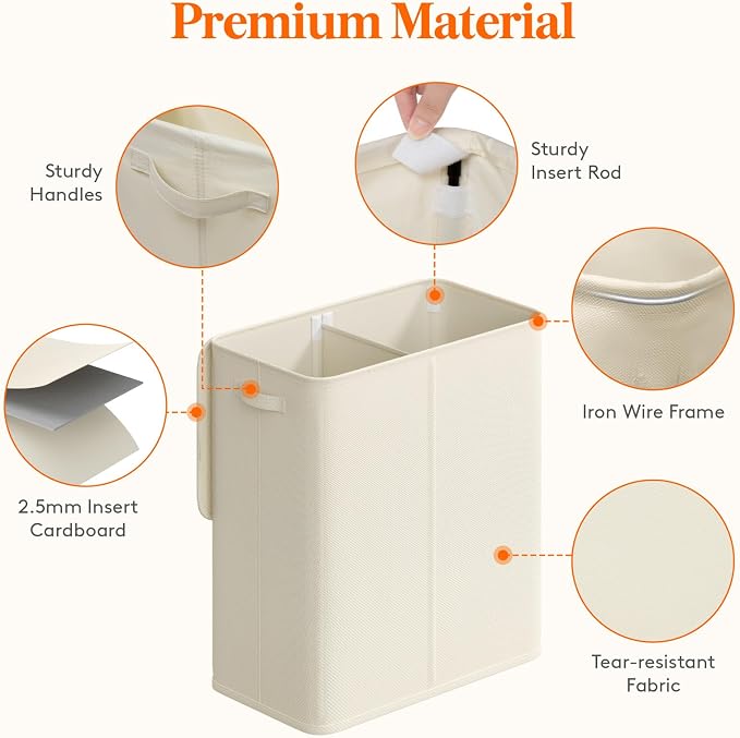 Lifewit Double Laundry Hamper - Image 2