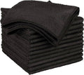 Microfiber Cleaning Cloth Black 12 Pack Premium Microfiber Towels by MIRACLEAN