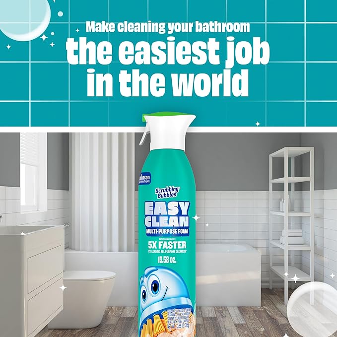 Scrubbing Bubbles Easy Clean Foam Bathroom Cleaner - Image 6