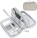 FYY Electronic Organizer, Travel Tech Pouch Bag, Khaki | Wrist Strap, Waterproof by FYY