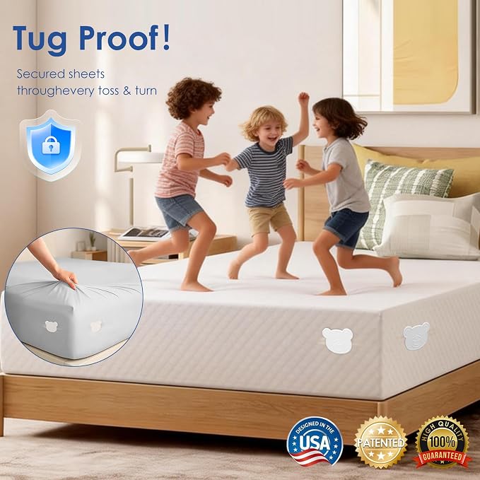 Patented Bed Sheet Holders ABS Lock System - Image 2