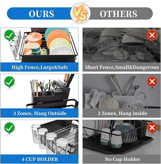 Simple Trending Dish Drying Rack - Image 6