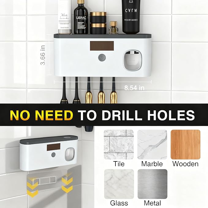 Wall Mounted Toothbrush Holder - Image 6