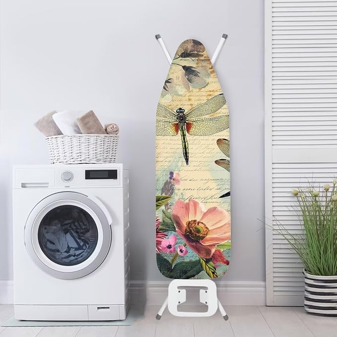 Dragonfly Ironing Board Cover and Pad 15x54 Inch, Iron Board Cover - Image 3