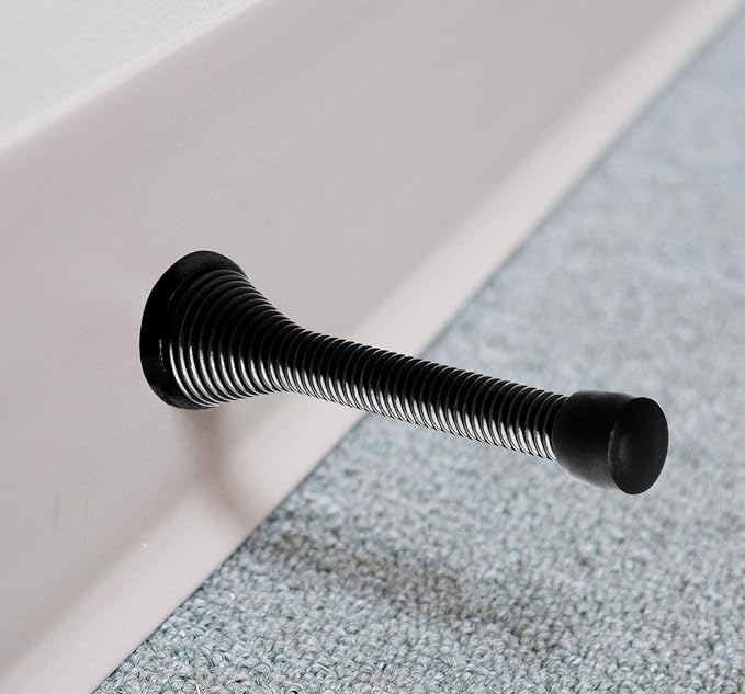 KISEER 16 Pack Spring Door Stops 3 1/4 Inch Flexible Heavy Duty Spring Door - Image 4