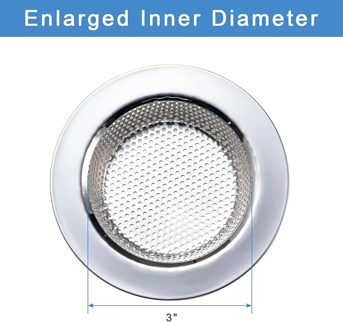 2 Pcs Sink Strainer Double-Layer Safe Design - Image 5