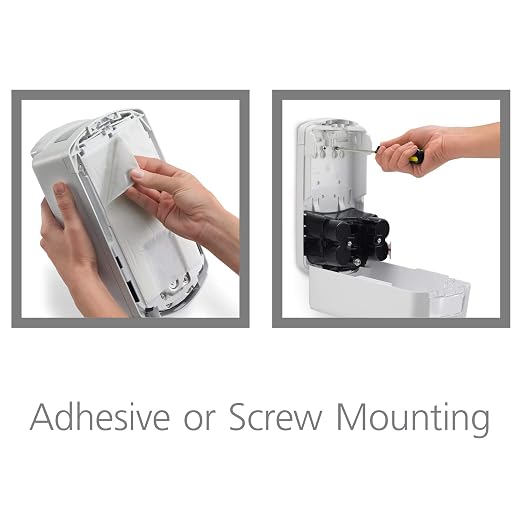 GOJO LTX-12 Touch-Free Foam Soap Dispenser Gray/White 1200mL 1ct - Image 5