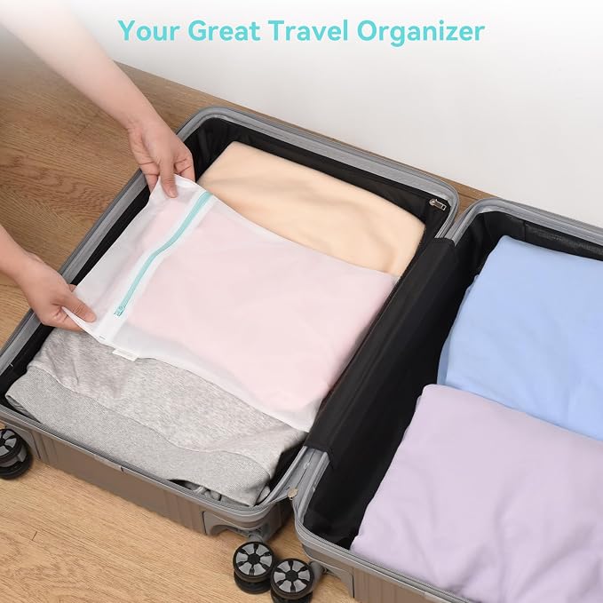 OTraki Mesh Laundry Bag for Delicates 12x16 inch Small Laundry Wash Bags for - Image 9