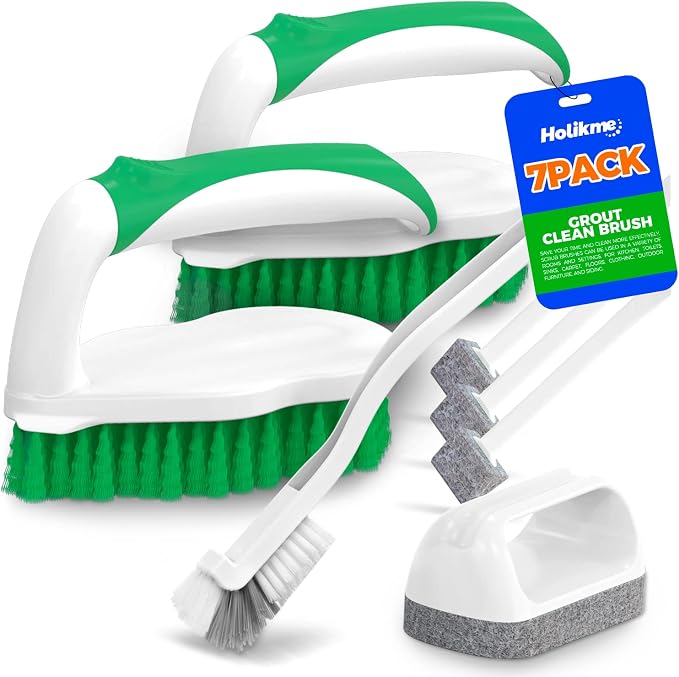 Holikme 7 Pack Cleaning Brush Scrub Brush Kitchen Brush by Holikme