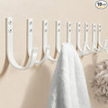 10-Pack 22LB Wall Hooks for Hanging Towel/Coat, for Outdoor, for Backpack by Josmimic