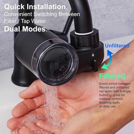 Filterbaby Skincare Filter 2.0, Bathroom Sink Filter Faucet - Image 6