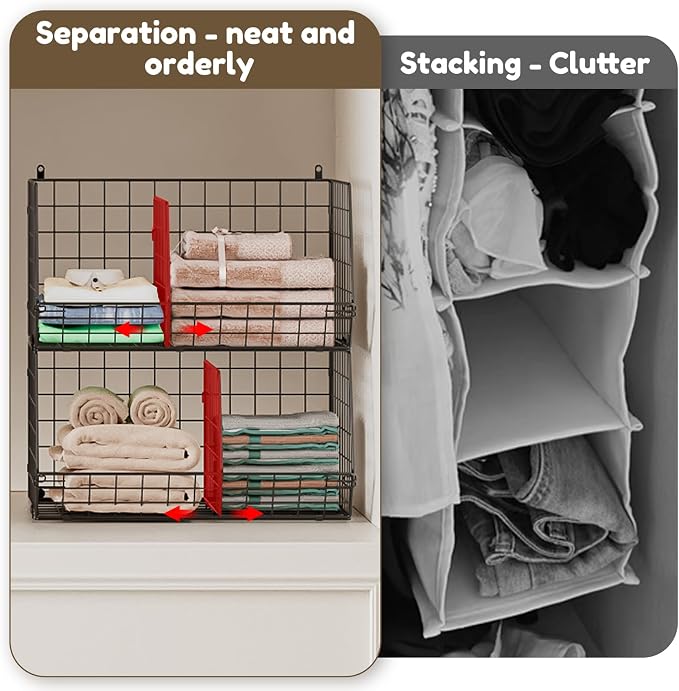 Jautokerdar 4 Tier Hanging Closet Organizer - Image 7