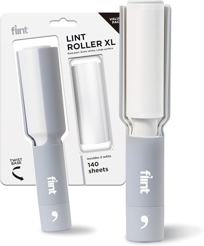 Flint Plus XL Retractable Lint Remover & Pet Hair Roller by Flint