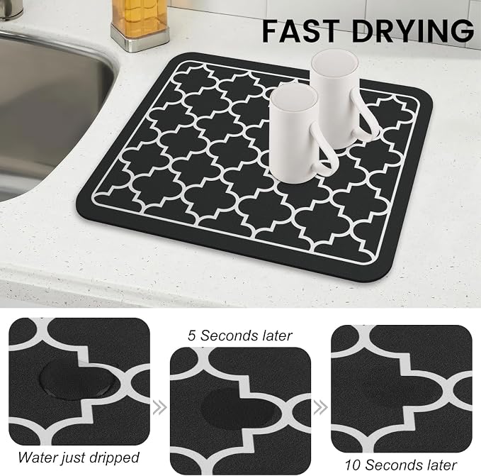 Dish Drying Mat Absorbent Dish Drying Mats - Image 4