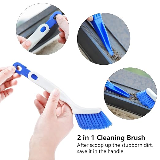 Patelai 4 Pcs Cleaning Brush Sets Small Scrub Household Use - Image 4