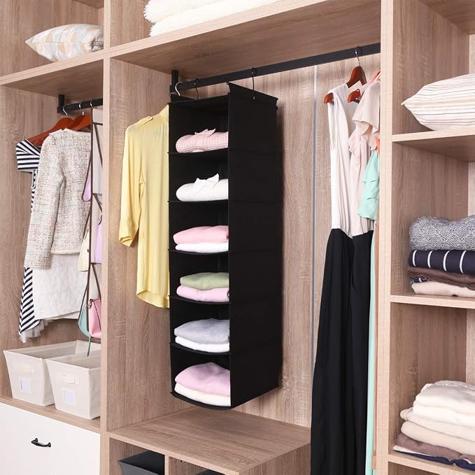 MAX Houser 6 Tier Hanging Closet Organizer - Image 8