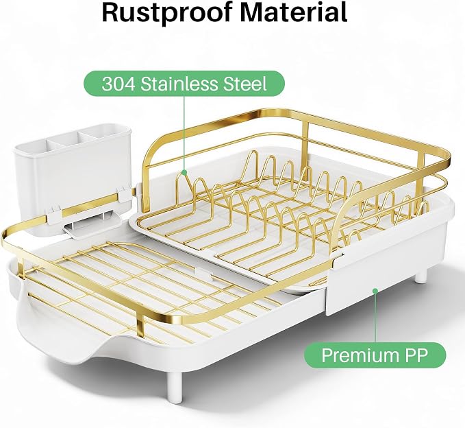 SNTD Expandable Dish Drying Rack - Image 5