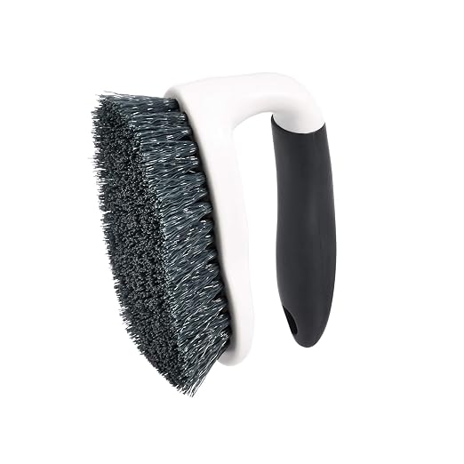 Amazon Basics All Purpose Rectangular Scrub Brush, Hard Bristle, Stiff Bristles - Image 3