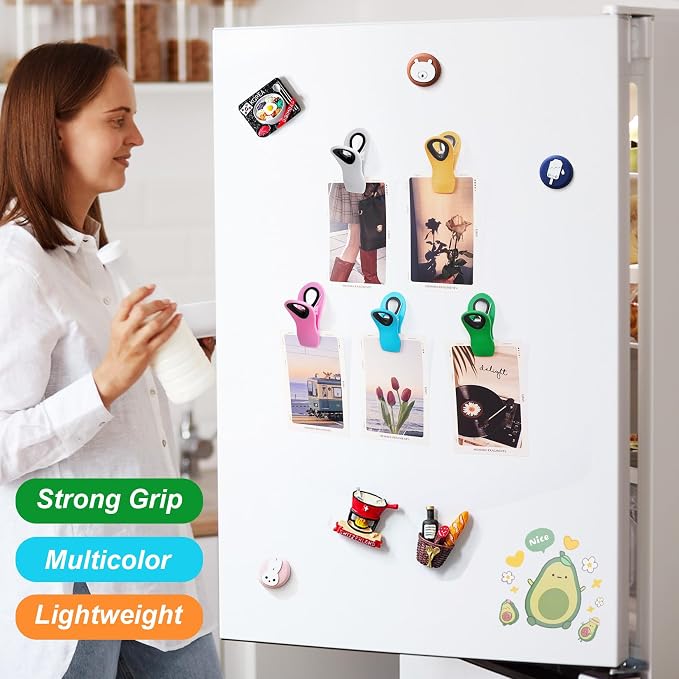 JETMORE 20 Pack Chip Clip, Magnetic Clips - Image 2