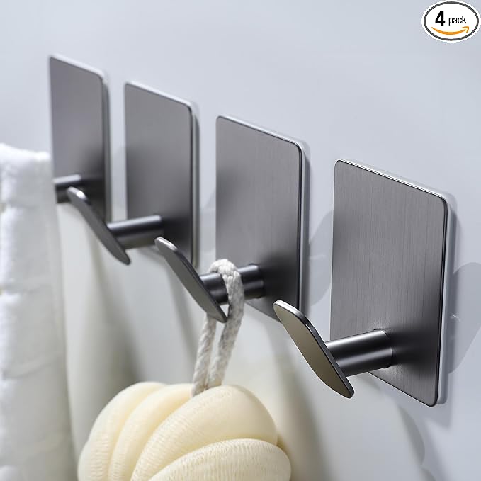 Towel Hooks for Bathrooms by DELITON