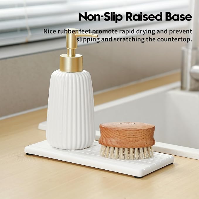3 Pack Water Absorbent Diatomite Coasters, Stone Drying Mat - Image 7