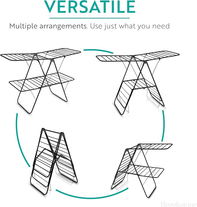 Brookstone 2 Tier Folding Rack - Image 4