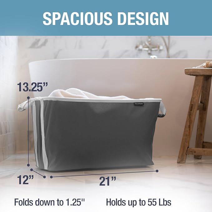 Collapsible Laundry Basket - Image 3