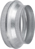12" to 10" Inch Duct Pipe Adapter - Galvanized Steel HVAC Ducting Reducer for Ventilation - PVC Pipe, Hose Coupler - Heavy Duty Exhaust, Air Conditioner Fittings - Vent Flange Connector