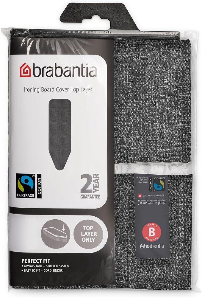 Brabantia Replacement Ironing Board Cover | Top Layer Only | Fits Comfort Board - Image 2