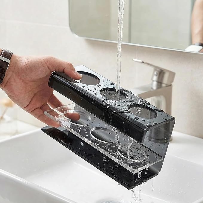3 Slots Acrylic Electric Toothbrush Holders - Image 8